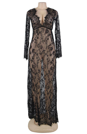 Yesx Yx826 Long Gown & Thong-Katys Boutique