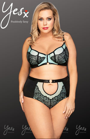 Yesx Yx830Q Blue Bra Set-Katys Boutique