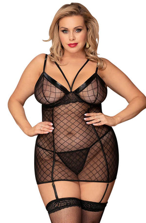 Yesx Yx954Q Black Chemise-Katys Boutique