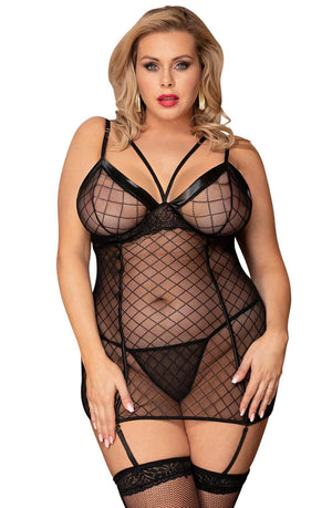 Yesx Yx954Q Black Chemise-Katys Boutique