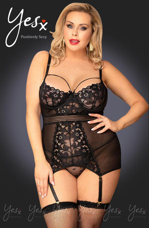 Yesx Yx955Q Black Chemise-Katys Boutique