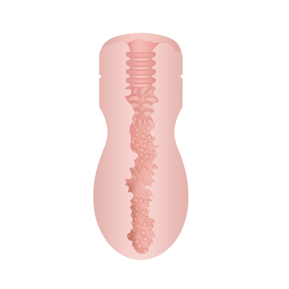 Zero Tolerance Pop And Toss Stroker Flesh Pink-Katys Boutique